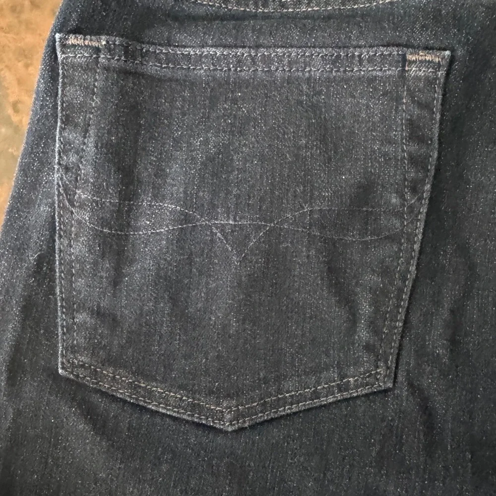 Polo Ralph Lauren Sullivan Slim Jeans Men 36x30 Dark Wash Stretch Denim Distress